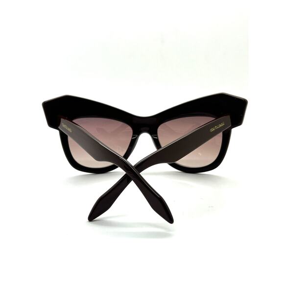 Roberto Cavalli Women's Brown "Wild Diva" Cat Eye Special Edition Sunglasses - Picture 6 of 12